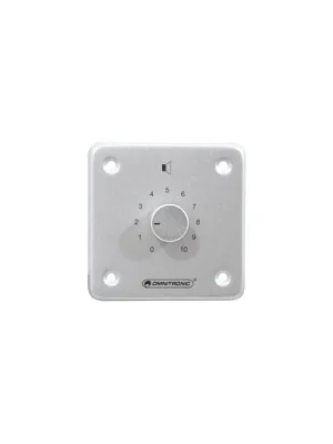 Levný Omnitronic PA ovladač hlasitosti 10W mono, stříbrný
