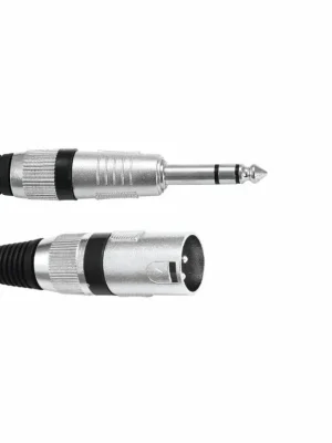 Kabel XK-50 XLR samec - Jack 6,3 stereo, 5 m Zlevněný