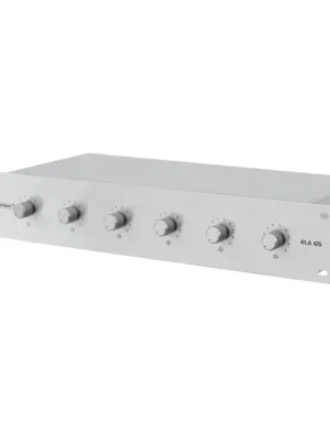 Tovární Cena Omnitronic 6-ti zónový PA ovladač hlasitosti 5W stereo, stříbrný