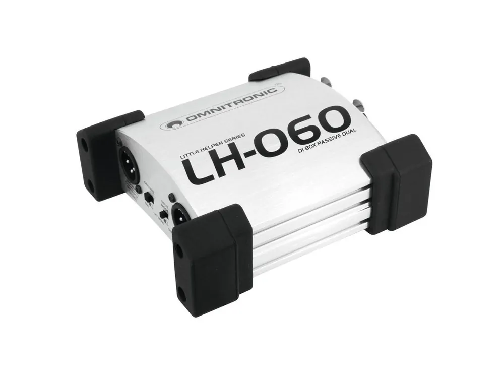 Omnitronic LH-060, pasivní DI-box dvojitý Cenový Hit