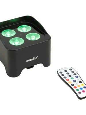 Sezónní Sleva EUROLITE AKKU Mini UP-4 QCL Spot MK2