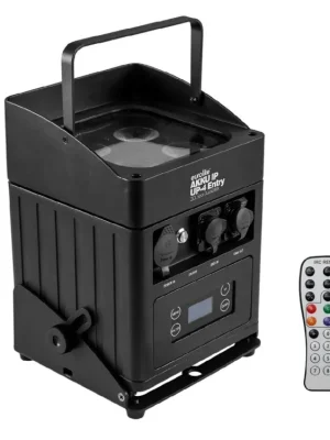 Eurolite AKKU UP-4x8W QCL Spot QuickDMX, IP65, černý Značkový