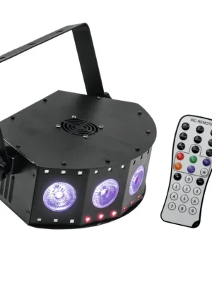 Eurolite LED SCY-5 Hybrid, 5x4W QCL, 30x0,2W RGB, paprskový efekt Nakupujte Hned