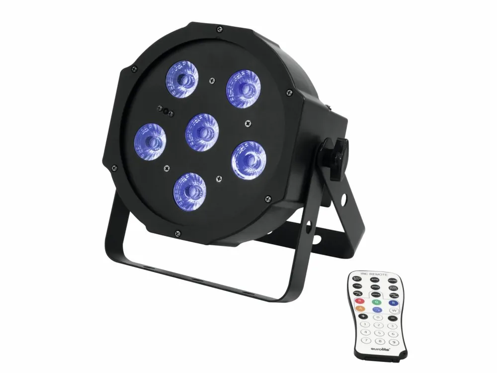 Eurolite LED SLS 5x 3W RGB + UV, reflektor Výprodej