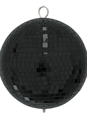 Zrcadlová koule 20 cm, černá Výhodná Nabídka