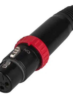 NEUTRIK NC3FXS-B - XLR 3-pin kabelová samice s vypínačem Nakupujte Hned