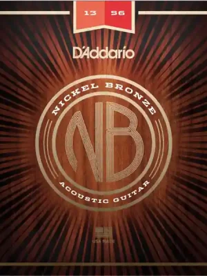 Finální Výprodej D'ADDARIO NB1356 Nickel Bronze Acoustic Light