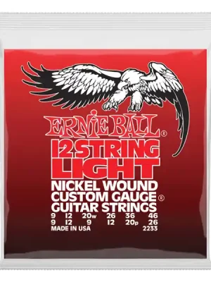 Vysoce Kvalitní Ernie Ball 2233 12 string Nickel Wound