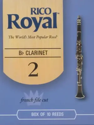 Dokud Zásoby Vydrží RICO RCB 1020 Royal B clarinet 2 - 1kus