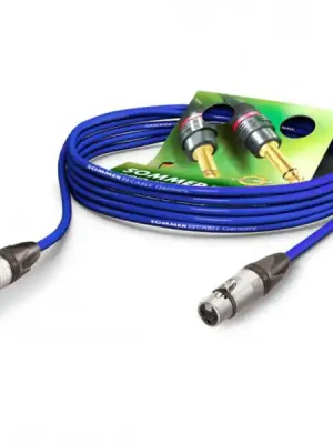 Bezpečná Platba Sommer Cable SGMF-1000-BL STAGE HIGHFLEX - 10m modrý