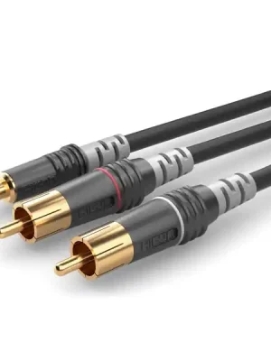 Originální Sommer Cable HBA-3SC2-0150 - Jack 3,5 - 2x RCA samec - 1,5m