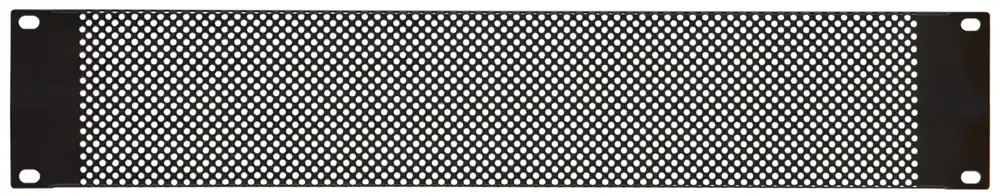 Značkový Adastra perforovaný zaslepovací panel do racku, 19", 2U