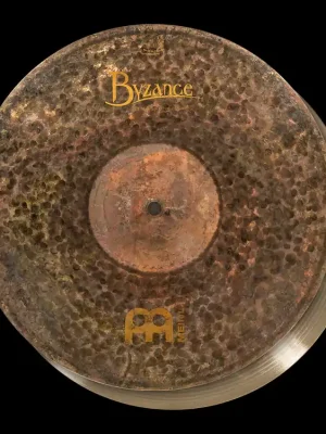 Autentický MEINL BYZANCE EXTRA DRY 13" HI-HAT, Medium