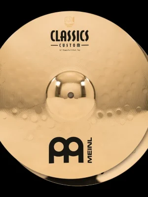 MEINL CLASSICS CUSTOM 14" HI-HAT, Powerful Ověřený