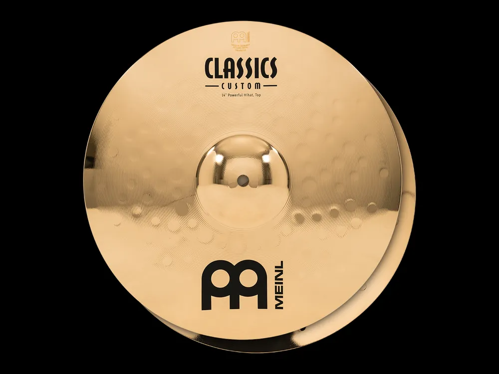 MEINL CLASSICS CUSTOM 14" HI-HAT, Powerful Ověřený
