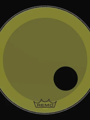 REMO POWERSTROKE 3 COLORTONE CLEAR 22" žlutá+otvor 5" Speciální Cena