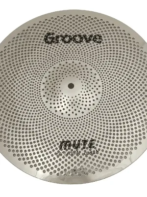 Speciální Cena GRV Mute Matte Silver Crash 16"