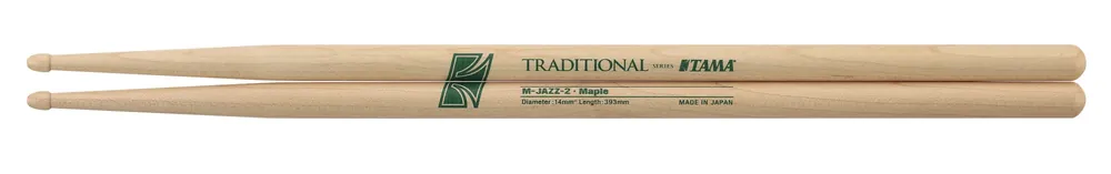 TAMA Traditional Series Maple Drumsticks Jazz 2 Hit Sezóny