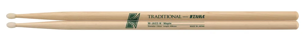 TAMA Traditional Series Maple Drumsticks Jazz Nylo Sleva