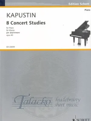 8 Concert Studies for Piano Ihned K Objednání