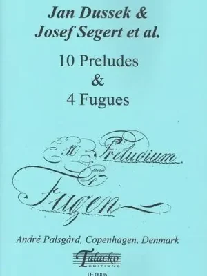 10 Preludes & 4 Fugues Tovární Cena