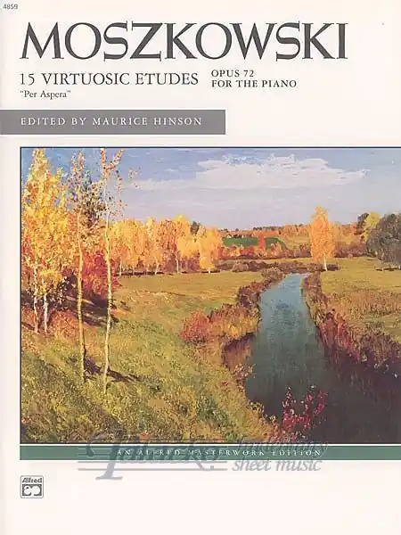 15 Virtuosic etudes op. 72 "Per Aspera" Autentický