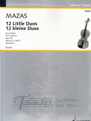 12 little duos, op. 38, volume 2 Akce