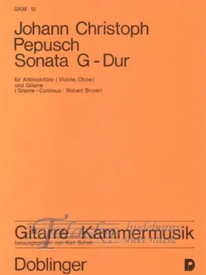 Značkový Sonata G dur