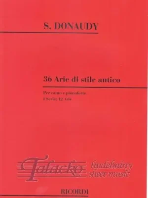 36 Arie di stile antico Serie I: 12 Arie Cenová Bomba