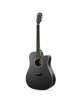 Cenový Hit DONNER DAG-1CB Acoustic Guitar Cutaway Black