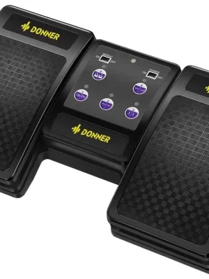 Nakupujte Hned DONNER DBM-1 Bluetooth Page Turner Music Pedal for Tablets Black