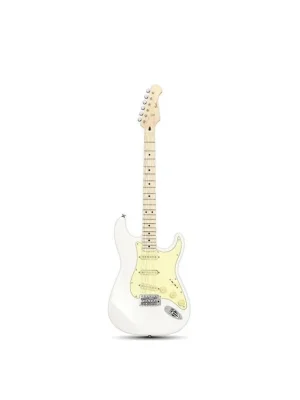 Nejlepší Cena DONNER DST-600 Electric Guitar-flat white