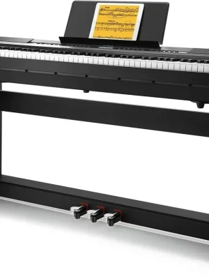 DONNER DEP-20 88 Keys Fully Weighted Piano with Furniture Stand Doprava Zdarma