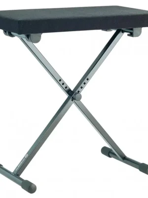 K&M 14066 Keyboard bench black fabric Nejlepší Volba