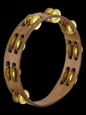 Akční Nabídka MEINL HANDTAMBOURIN, VINTAGE MESSINGSCHELLEN, ZWEIREIHIG