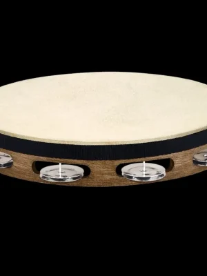 Ověřený MEINL HANDTAMBOURINE, WOOD STAINLESS STEEL JINGLES,WALNUT
