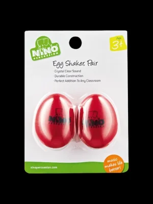Nejlepší Volba NINO EGG-SHAKER, PAIR RED
