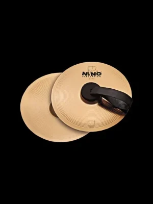 NINO MARCHINGCYMBAL 20CM, PAIR BRONZE, WITH STRAPS & BOX Must-Have