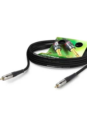 Sommer Cable Coaxcable Focusline MS, Black, 3,00m Poslední Šance