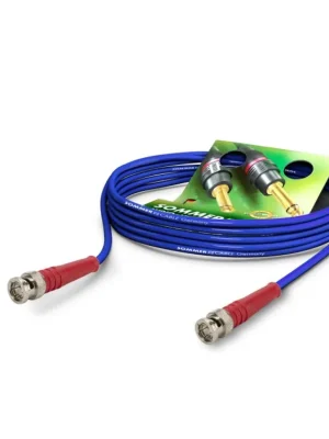 Dokud Zásoby Vydrží Sommer Cable Coaxcable Vector, Blue, 0,25m