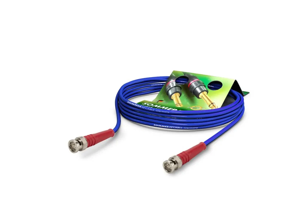 Časově Omezené Sommer Cable Coaxcable Vector, Blue, 10,00m
