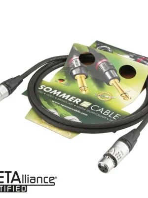 Novinka Sommer Cable EG1B; XLR / XLR; 6m; Black