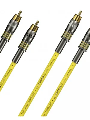 Bezpečná Platba Sommer Cable HC Epilogue, Yellow, 0,50m, Pair