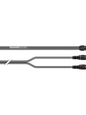 Horká Nabídka Sommer Cable IC Onyx 2x0,25qmm, Black, 1,00m