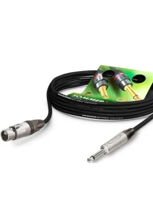 Sommer Cable MC The Stage, Black, 1,00m Ověřený