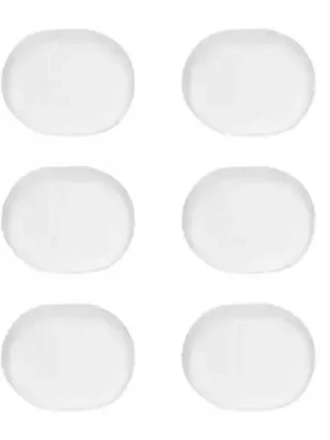 Pecka gelová tlumítka na bicí – průhledná, sada 6 ks Cenově Výhodný