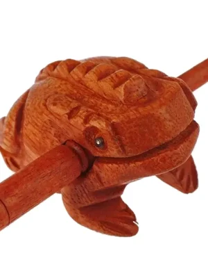 Expresní Doručení Pecka GDP-001, dřevěné guiro žába, velikost XS