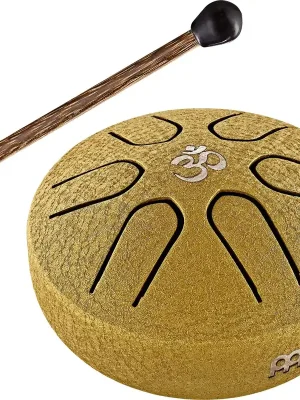 MEINL Sonic Energy Pocket Steel Tongue Drum A Major - Gold Expresní Doručení