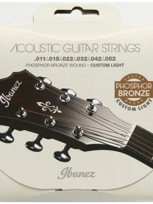 Ibanez IACSP62C struny na kytaru Phosphor / Bronze .011 Vrácení Zdarma