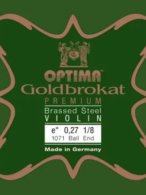 Časově Omezené Struny pro housle Goldbrokat Premium - motaženo posazí